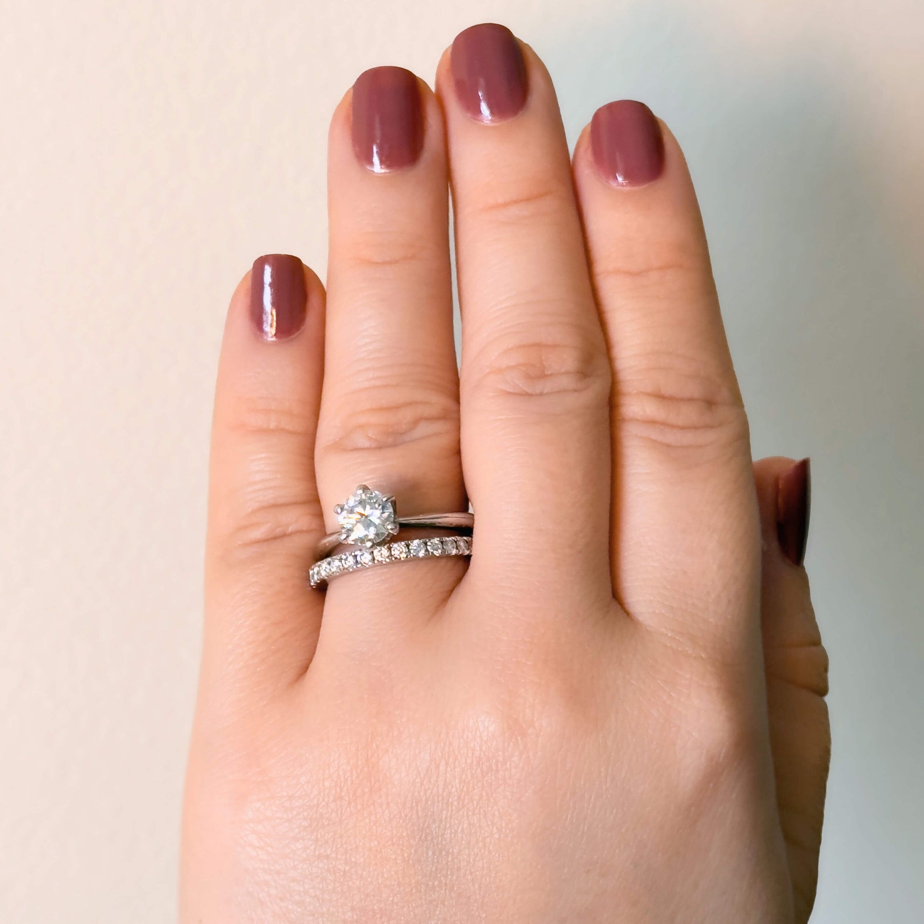 Anel Prata 925 Aparador Moissanite Cravejado