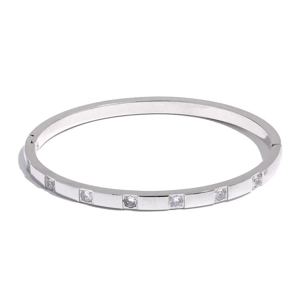 Bracelete Cravejado Zircônia