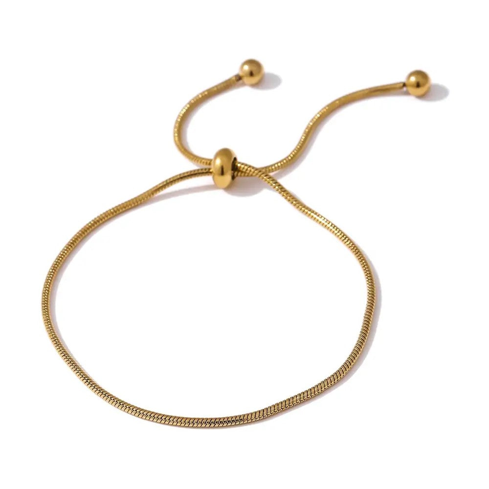 Pulseira Banho Ouro 18K Fina