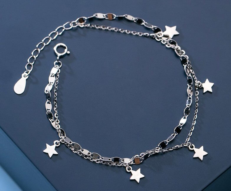 Pulseira Prata 925 Estrela