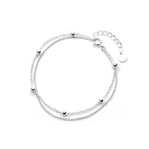 Pulseira Prata 925 Dupla